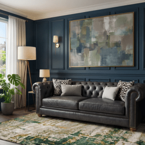 Saturn Leather Reclining Sofa