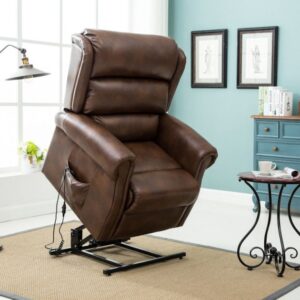 Leather Lift and Rise chair