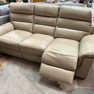 3 Seater Electric Reclining Leather Sofa